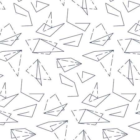 Lina art texture. Triangle modern monochrome pattern. Futuristic minimal creative fabric. Geometric paper cover. Polygonal templateのイラスト素材