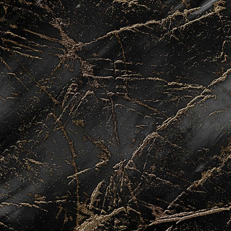 Gold black marble texture , digital patterned natural stone background,  dark gray  slab marble product design, luxury vip coverの写真素材