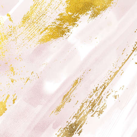 Pink Diagonal print , blush Pink background Onyx Crystal Marble Texture with golden ink Colors, abstract digitla paperの写真素材