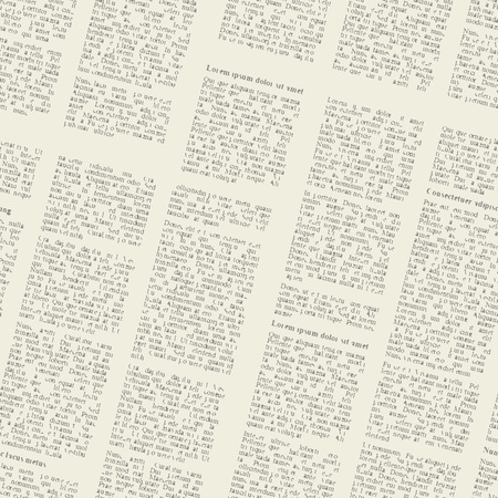 seamless background of pages of vintage newspapers. vector illustrationのイラスト素材