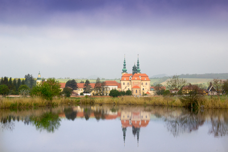 Basilica of Velehrad national cultural monument, Czech Republic, Europeの写真素材