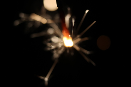 Christmas colorful sparklers holiday background for xmas new yearの写真素材