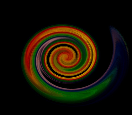 Colorful circles on white backgroundの写真素材