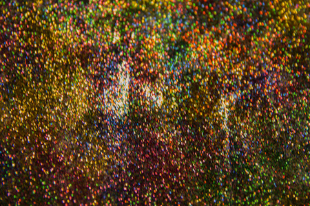 Magic colors of Christmas atmosphere shining into the spaceの写真素材