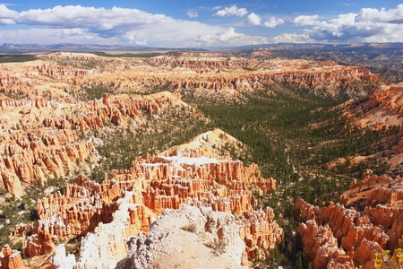 View from Bryce Point in Bryce Canyon, Utahの写真素材