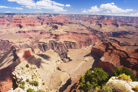 View of the panorama Grand Canyon, Arizonaの写真素材