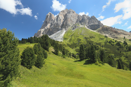 Dolomites, view of the Alpine landscape, Italyの写真素材