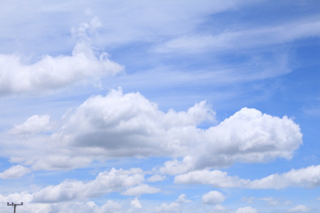 nice skyの写真素材