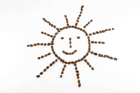 coffee sunの写真素材