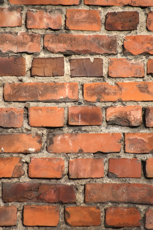 Background of brick wall textureの写真素材