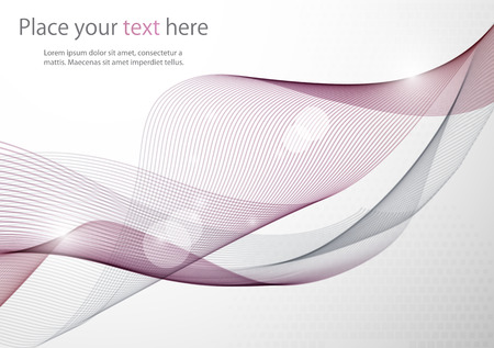 Abstract color wave design element smoke,glow のイラスト素材