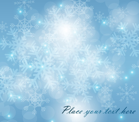 Merry Christmas Landscape. Vector Merry Christmas Happy New Yearのイラスト素材