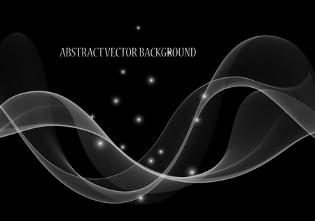 Abstract color wave design element, concept decorationのイラスト素材