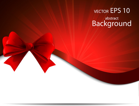 Christmas and New Year greeting card. Vector illustration. Blurred background. Snowy evening street with lights. Wallpaper.のイラスト素材