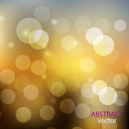 bokeh abstract light background Vector illustration abstractのイラスト素材