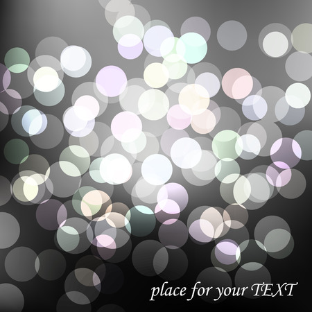 bokeh abstract light background Vector illustration abstractのイラスト素材