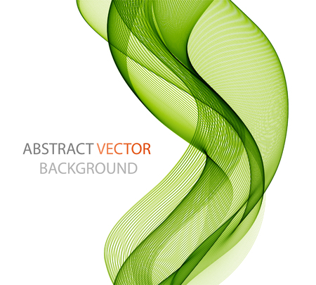 Abstract colorful background with wave, vectorのイラスト素材