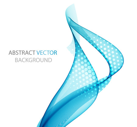 Abstract colorful background with wave, vectorのイラスト素材