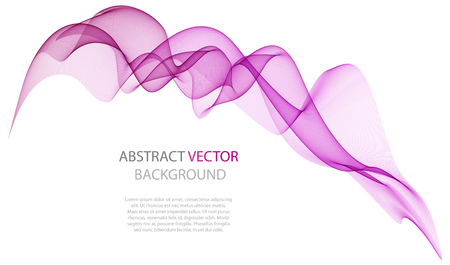 Abstract colorful background with wave, vectorのイラスト素材