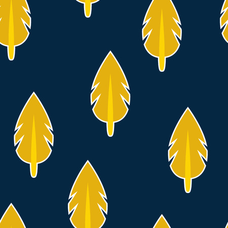 Seamless pattern with leaves. Nature backgroundのイラスト素材