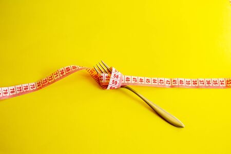 Diet for weight loss concept. Selective focus.dietの写真素材