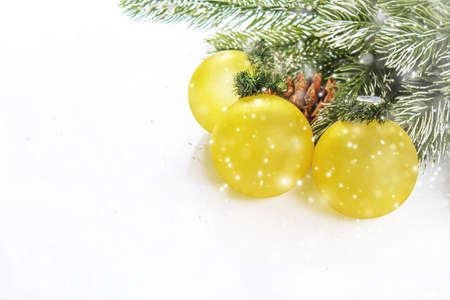 Christmas background. happy New Year. Selective focus Holidayの写真素材