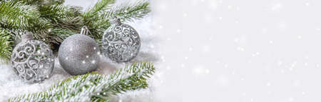 Christmas background. happy New Year. Selective focus Holidayの写真素材