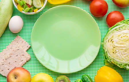 Weekly diet plan. The concept of proper nutrition. Selective focus. nature.の写真素材