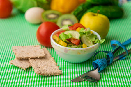 Weekly diet plan. The concept of proper nutrition. Selective focus. nature.の写真素材