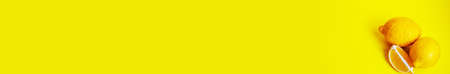 Citric acid on a yellow background. Selective focus.natureの写真素材