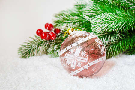 Christmas background. happy New Year. Selective focusholidayaの写真素材