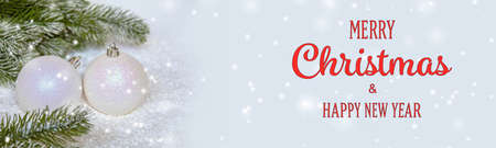 Christmas background. happy New Year. Selective focus holidaysの写真素材