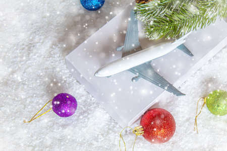 buying New Year and Christmas gifts.selectiv focus.holidaysの写真素材