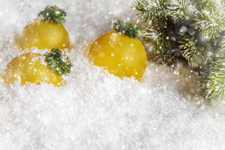 Merry Christmas and Happy New Year, Holidays greeting card background. Selective focus.holidaysの写真素材