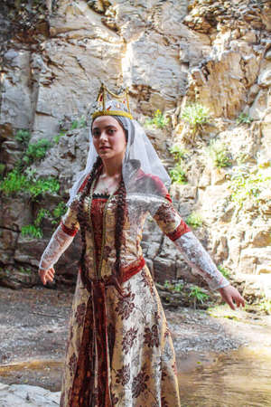 Georgia Tbilisi Georgian national dances. selective focus. Peopleの写真素材