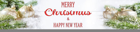 Christmas background. happy New Year. Selective focus Holidayの写真素材