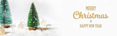 Christmas background. happy New Year. Selective focus Holidayの写真素材