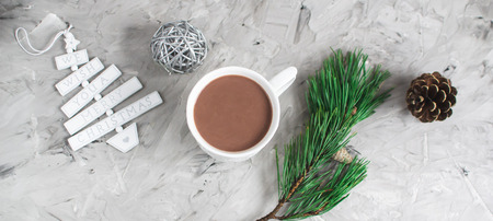 Pine Cone Fur Tree Brunchの写真素材