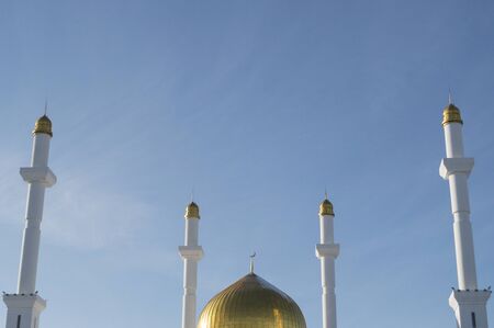 Nur-astana Mosque in Astana, Kazakhstan during Daytimeの写真素材
