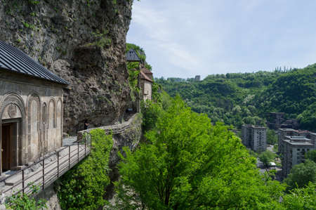 Traditional Georgian Church in the Mining Town of Chiatura, Georgia