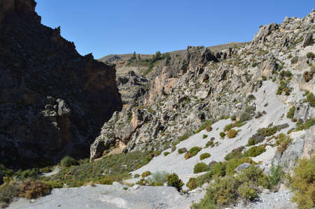 Circular del RÃ­o Monachil Hike near Granada, Spainの写真素材