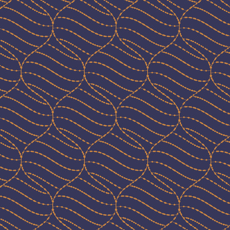 The geometric abstract pattern. vector background. Black and gold texture. Graphic modern pattern.graphic clean design for fabric, event, wallpaper etc. pattern is on swatches panel.のイラスト素材