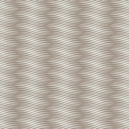 Vector pattern with geometric waves. Endless stylish texture. Ripple monochrome background repeating linear in different size on each object. Pattern is on swatches panelのイラスト素材