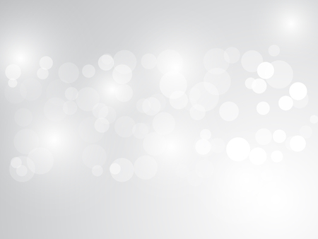 white blur abstract background. bokeh christmas blurred beautiful shiny Christmas lightsのイラスト素材