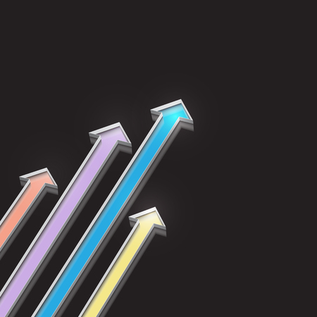 Abstract 3D background, Business conceptのイラスト素材