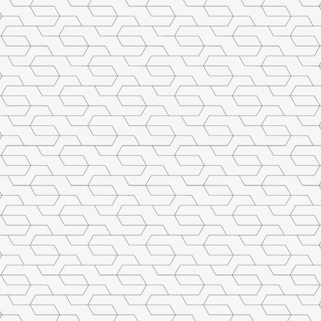 Linear vector pattern, repeating seamless thin line on horizon. Pattern is clean for fabric, wallpaper, printing. Pattern is on swatches panelのイラスト素材