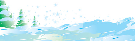 Christmas greeting card 4 vector illustrationのイラスト素材