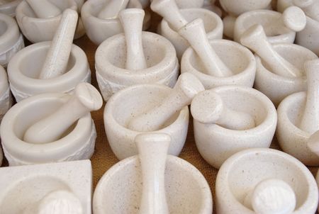 Traditional AVAN (mortar and pestle) group