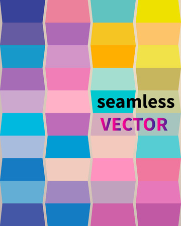 Abstract colors background, rainbow stickers, vector illustrationのイラスト素材