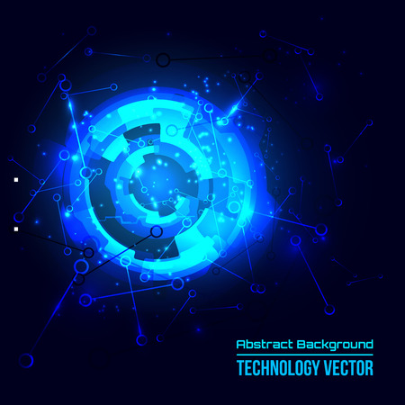 abstract background for futuristic high tech design - vectorのイラスト素材
